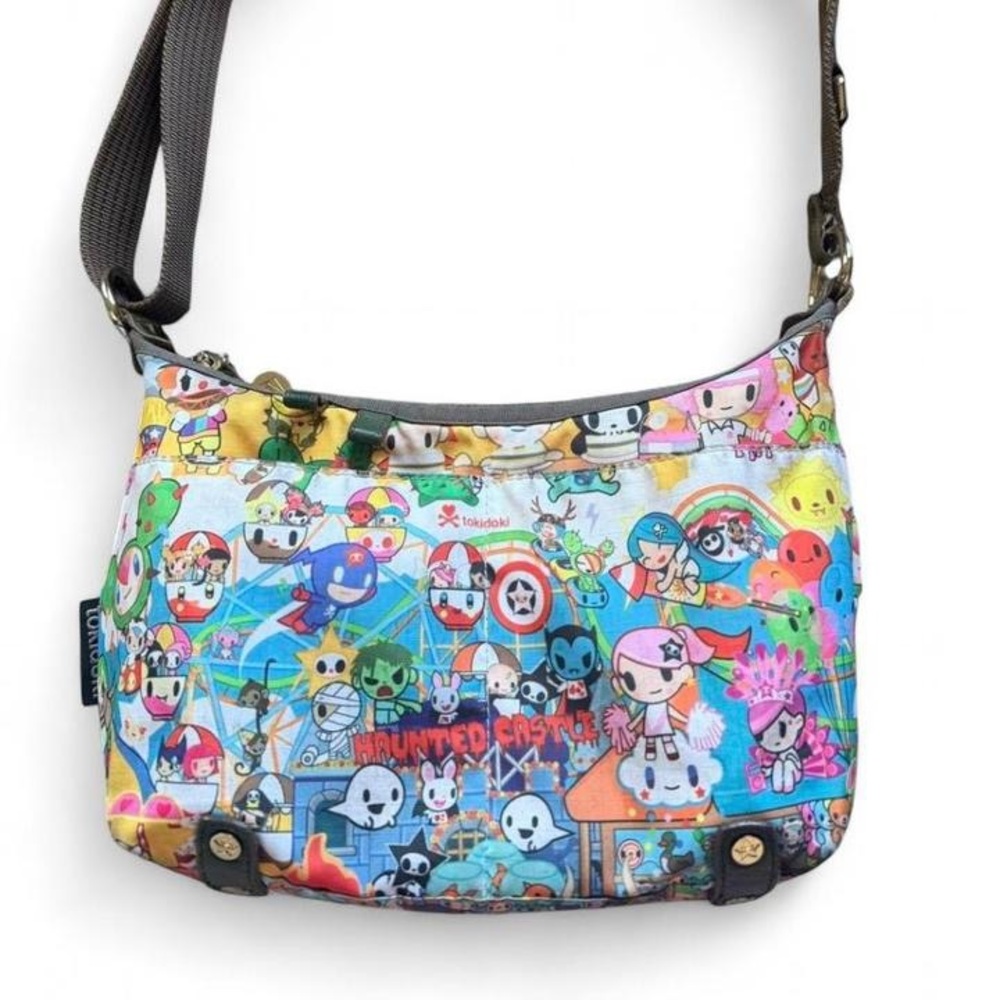 Tokidoki Multicolor Cartoon Tote